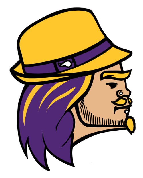 Minnesota Vikings Hipsters Logo fabric transfer